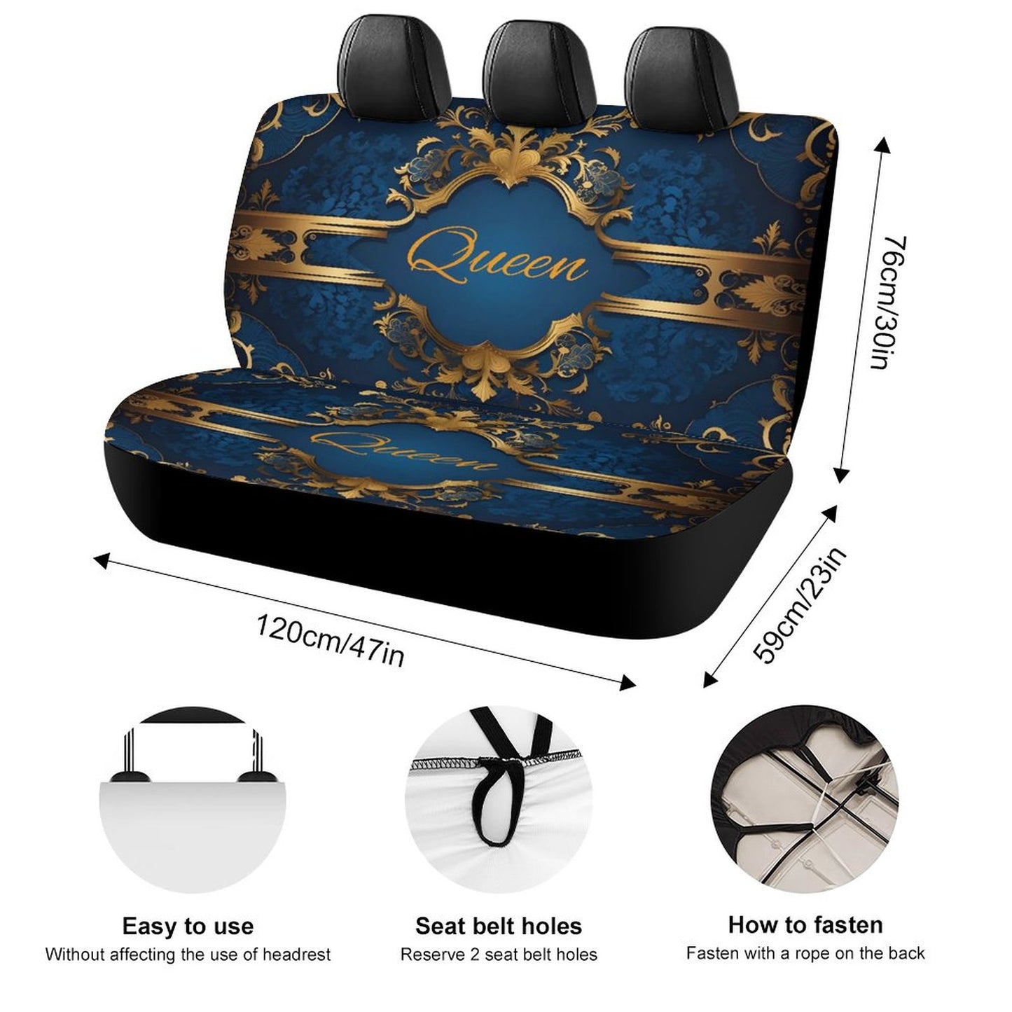 Back Seat Cover for Cars