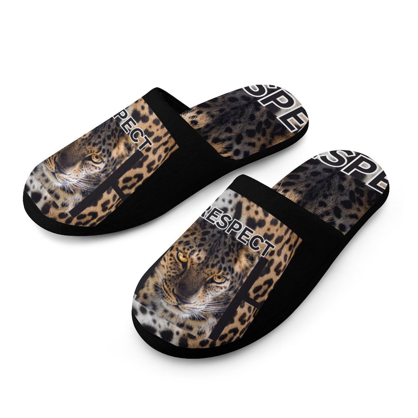 Flannel Men's Cotton Slippers