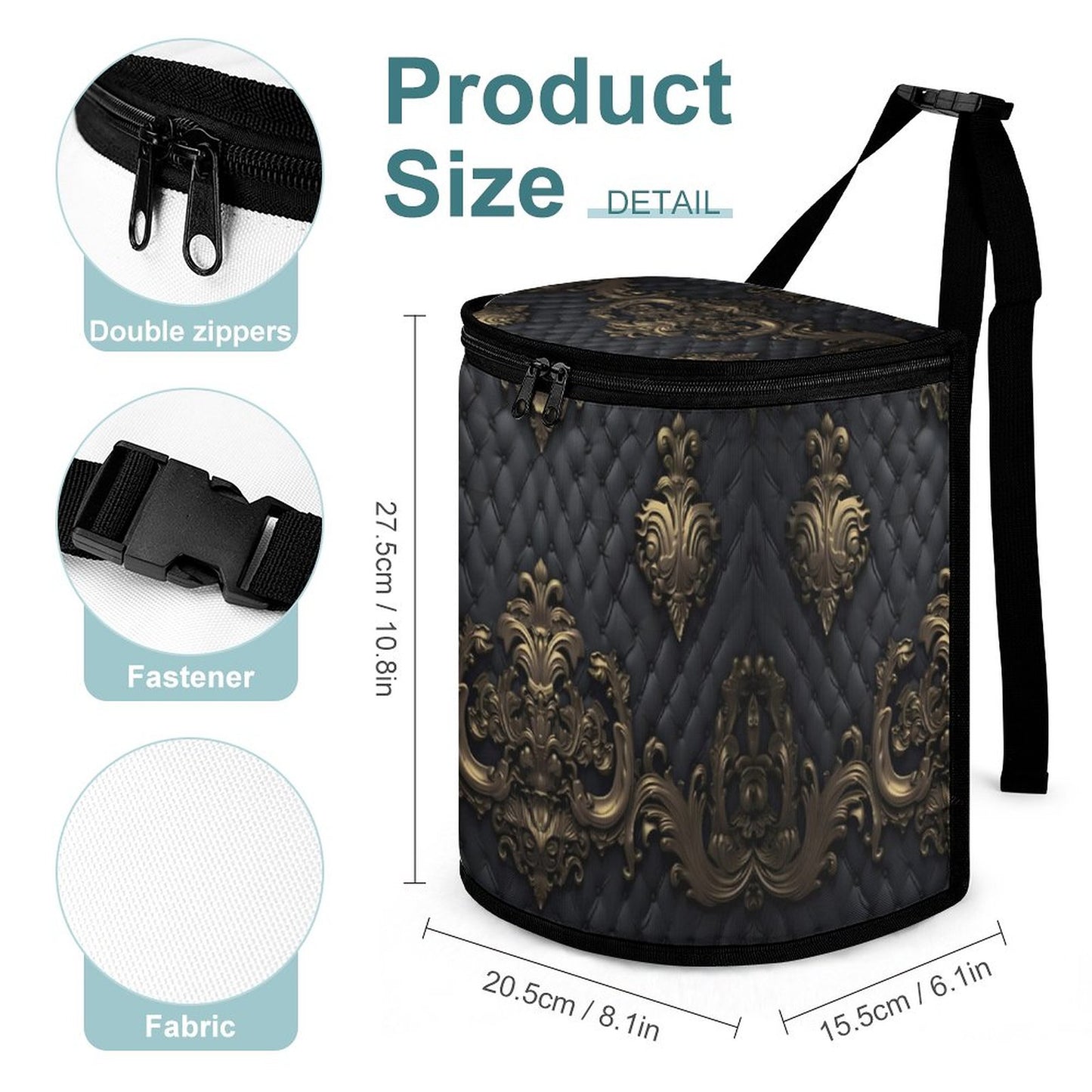 Collapsible Car Trash Bin