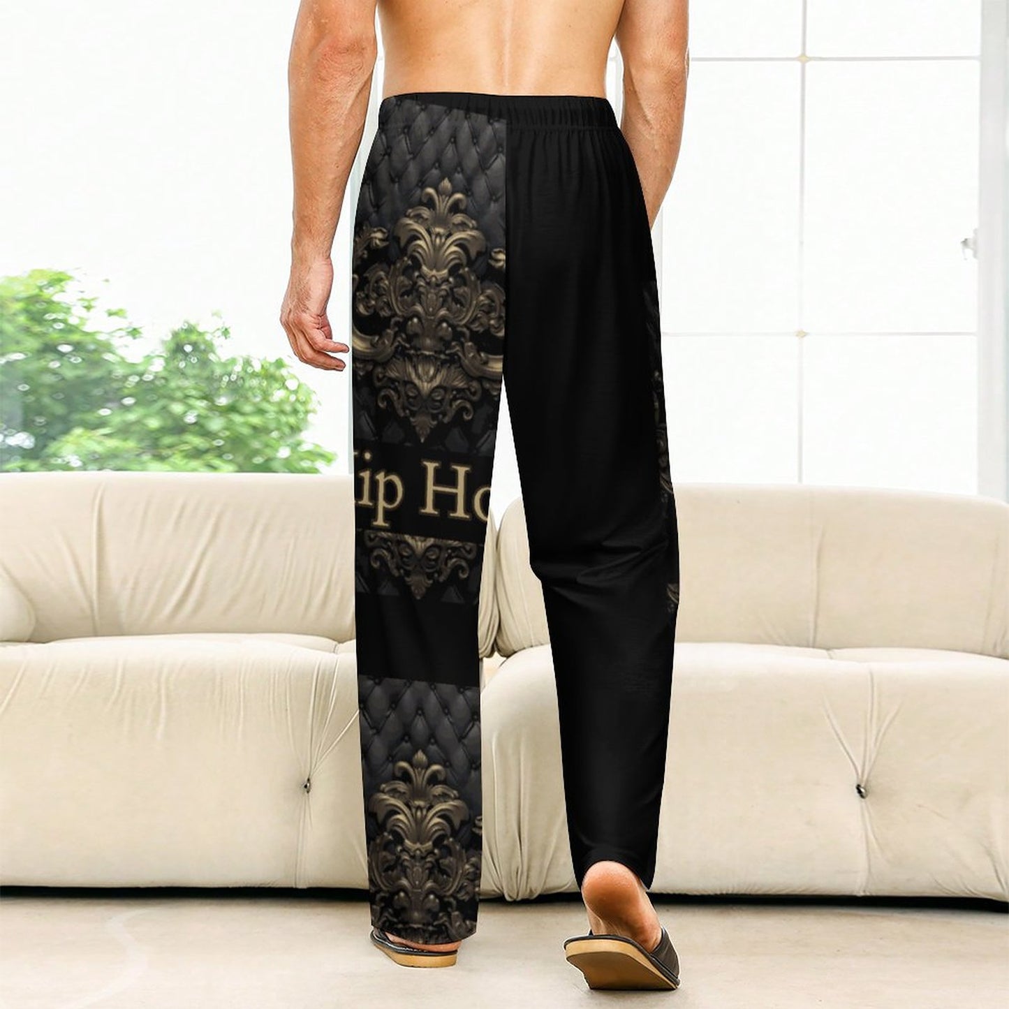 Men's Home Pajamas Pants EEP (All-Over Printing)
