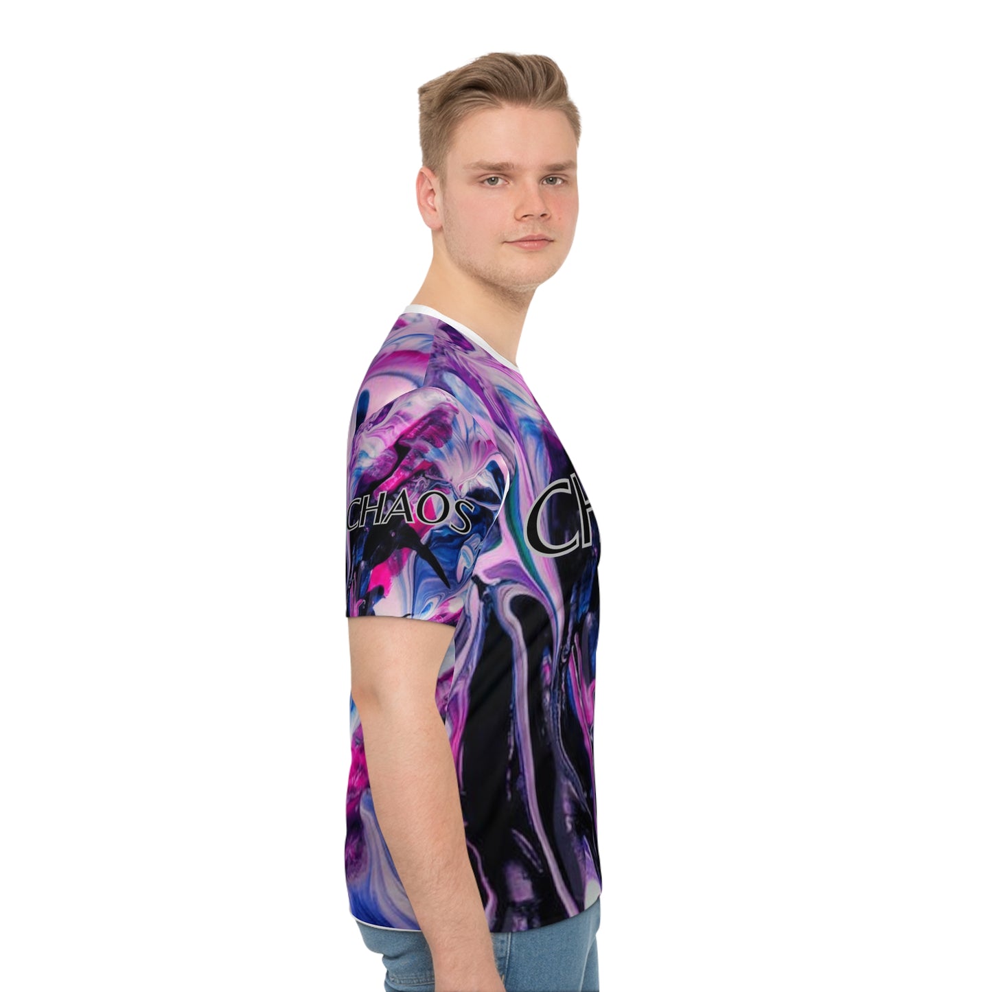 CHAOS Unisex Loose T-shirt-*XS-5XL (white)
