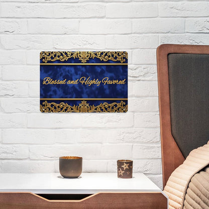 Horizontal Personalized Metal Wall Art Tin Sign-5.5"x7.9"/14x20cm