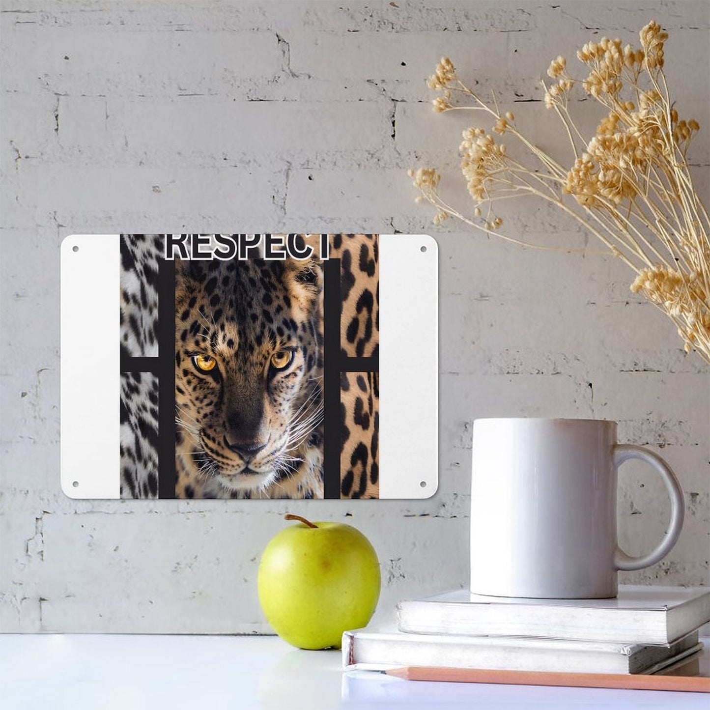 Horizontal Personalized Metal Wall Art Tin Sign-5.5"x7.9"/14x20cm