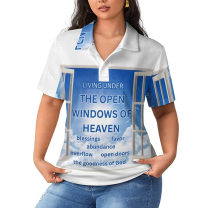 Women's POLO Shirt(All-Over Printing)