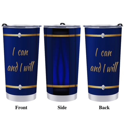 Car Travel Mug Set with Cleaning Kit (590ml/20oz)