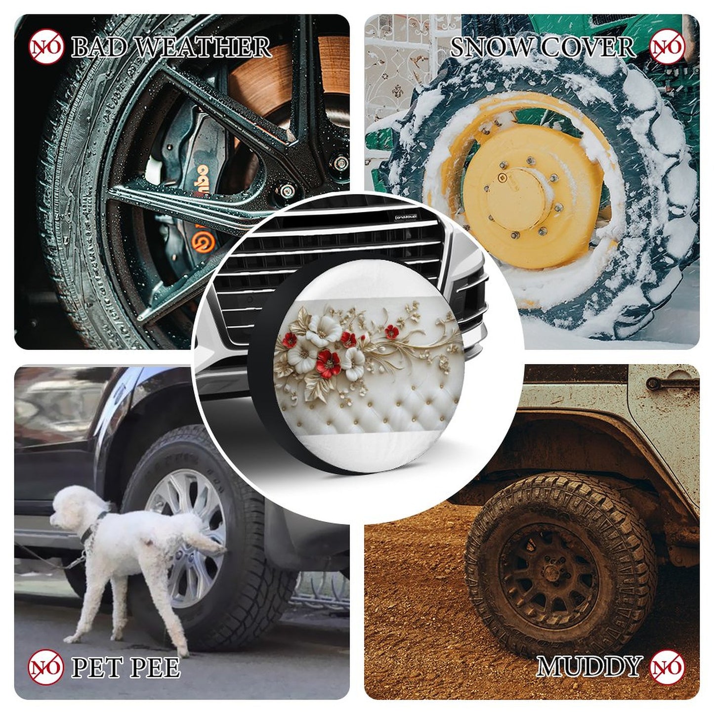 Oxford Cloth Tire Cover