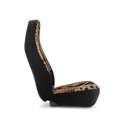 LEOPARD AND BLACK Car Seat Covers