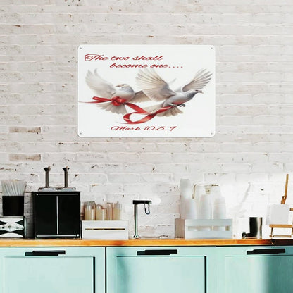 Horizontal Vintage Metal Sign-7.9"x11.8"/ 20x30cm