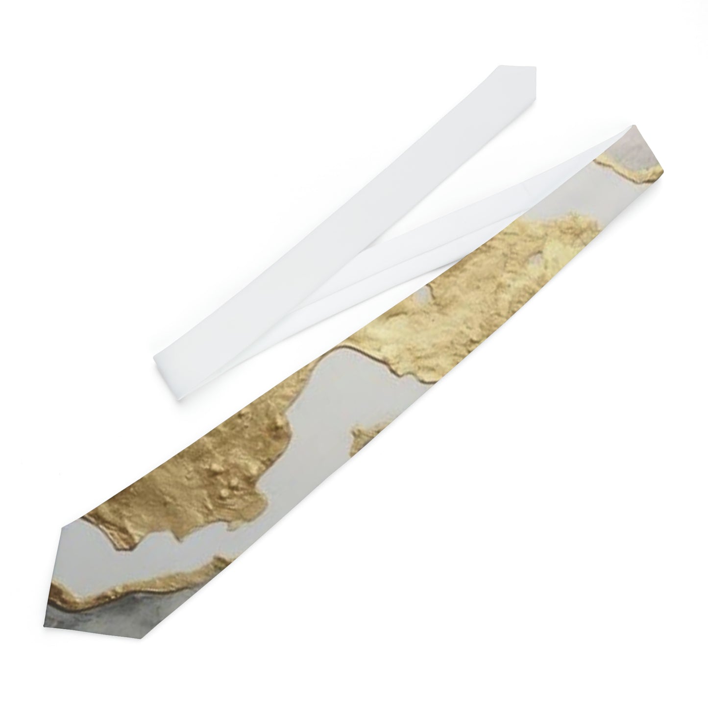 GOLD FOIL 3D Necktie (match for lady in DRESSWEAR)