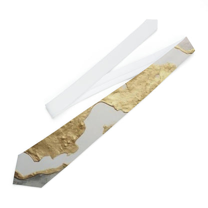 GOLD FOIL 3D Necktie (match for lady in DRESSWEAR)
