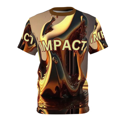 IMPACT UNISEX Brown Collar Tee (S-3XL) (for groups or events)