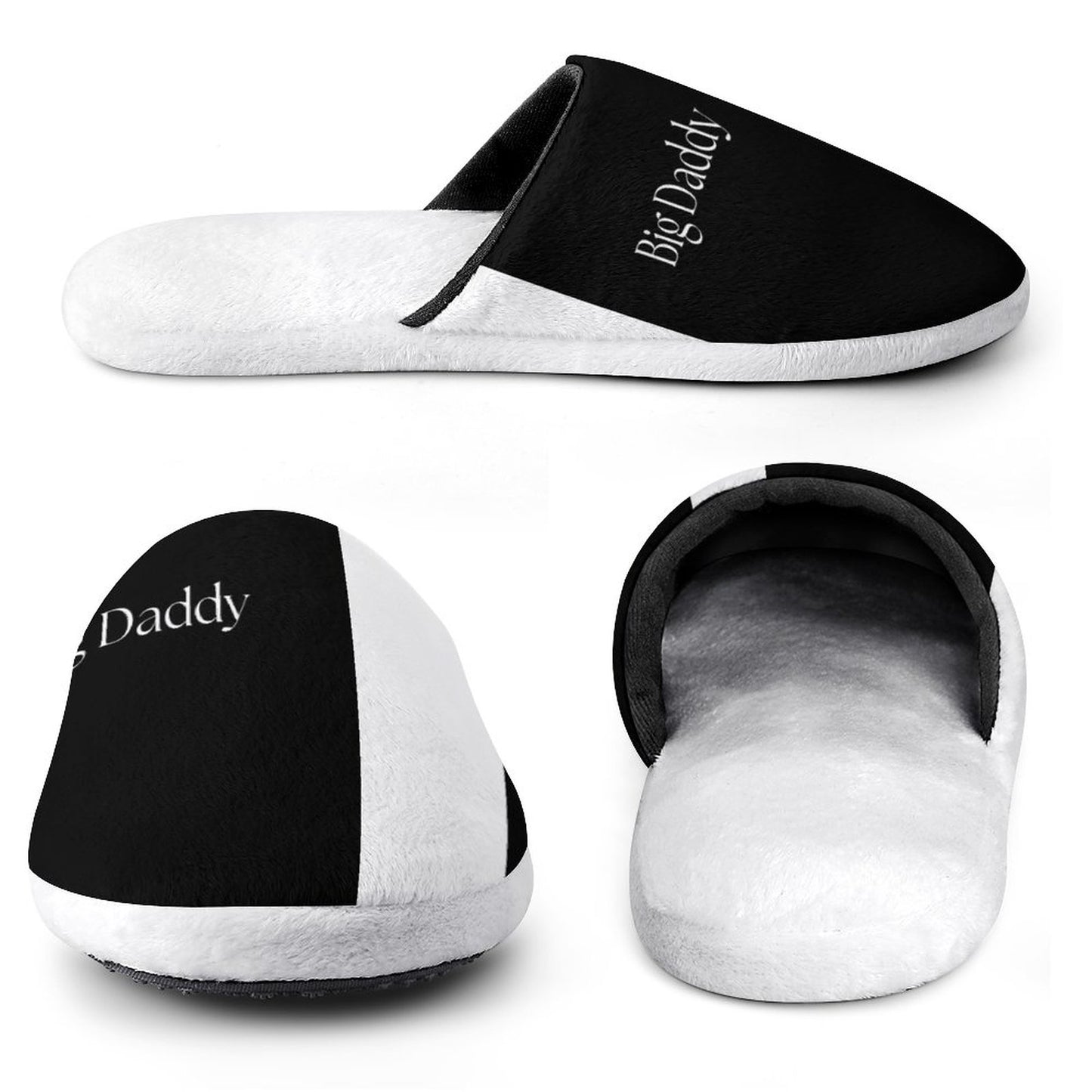 Flannel Men's Cotton Slippers