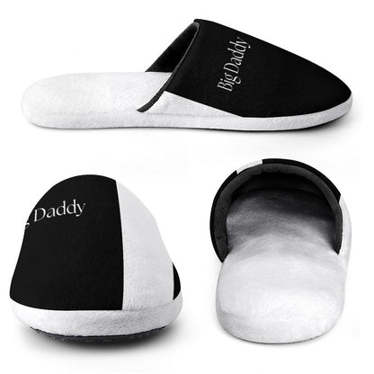 Flannel Men's Cotton Slippers