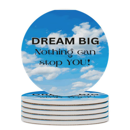 Round Ceramic Coaster