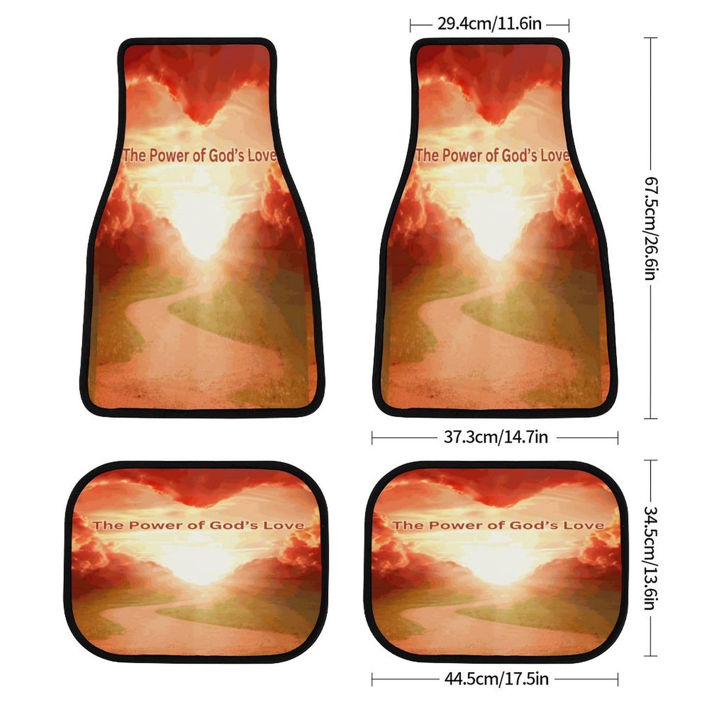 Car Mat Set of 4