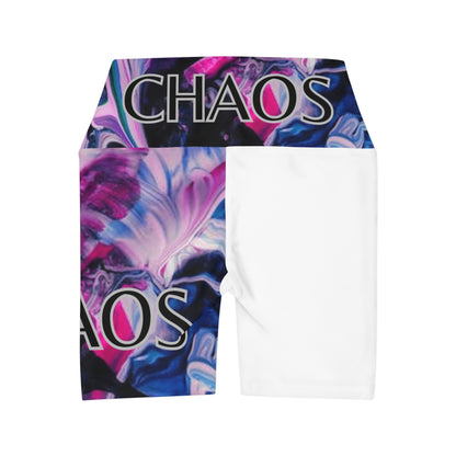 CHAOS High Waisted Yoga Shorts-*2XS-XL