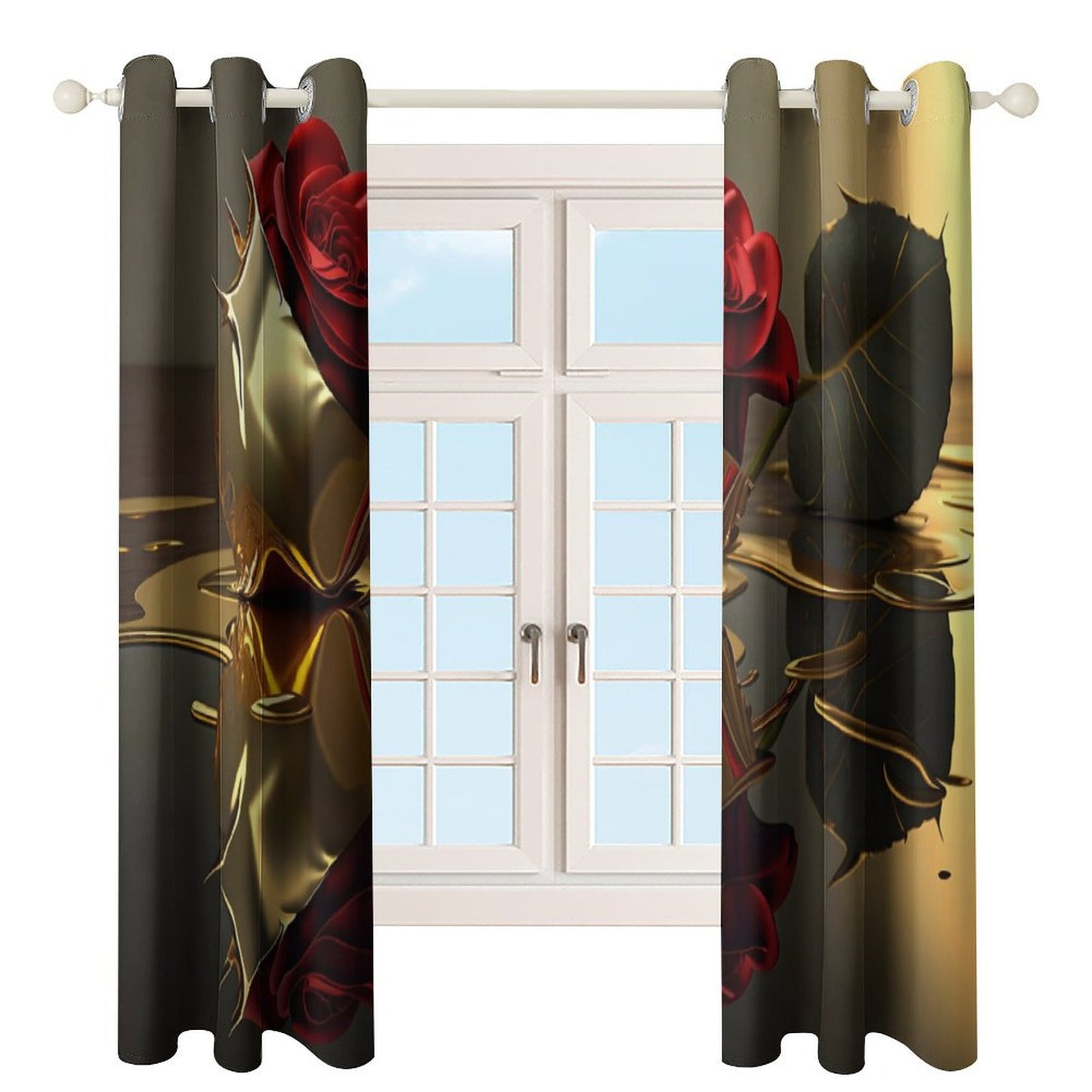 Grommet Curtain-52"x72"/ 132x183cm