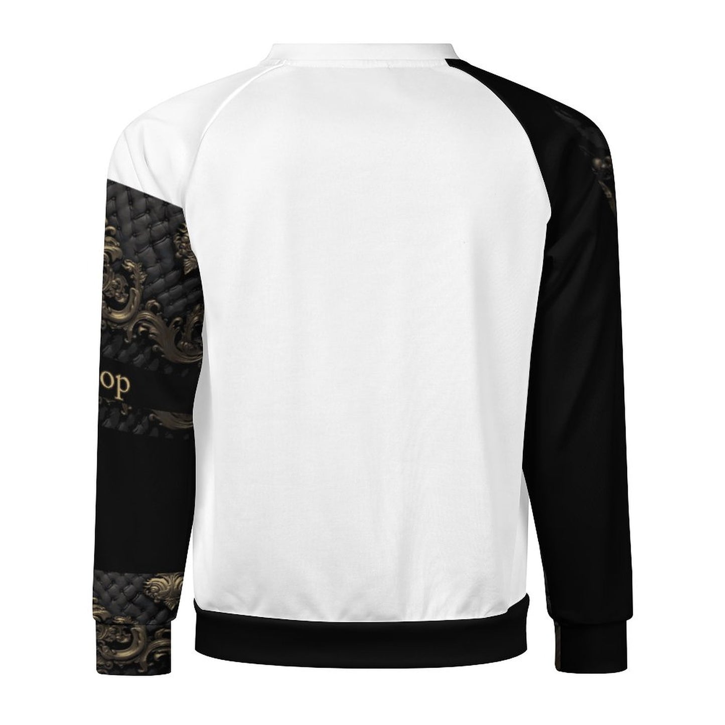 280gsm Men's Crewneck Sweatshirt Raglan A27H (All-Over Printing)
