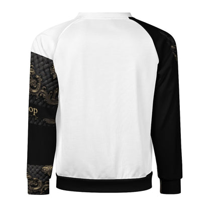 280gsm Men's Crewneck Sweatshirt Raglan A27H (All-Over Printing)