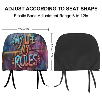 Custom Car Headrest Covers