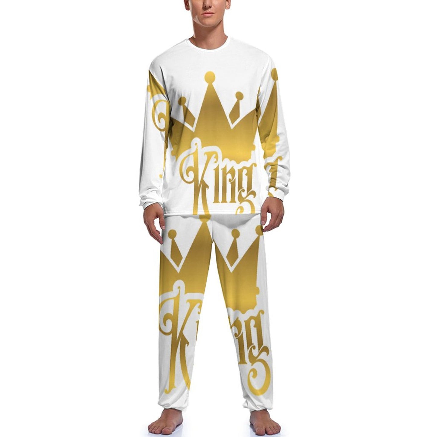 180gsm Men's Loungewear Set JJ1201 (All-Over Printing)