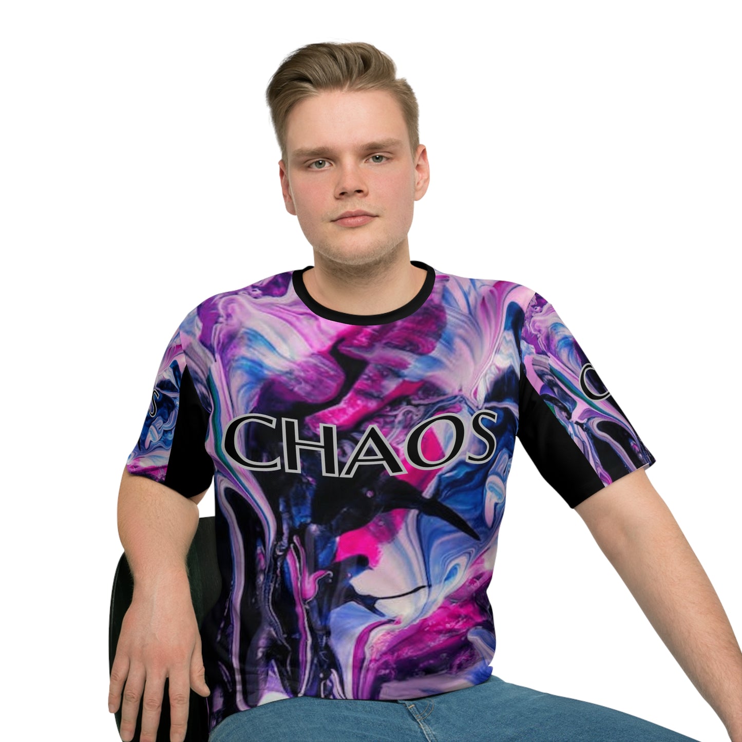CHAOS Unisex Loose T-shirt-*XS-5XL