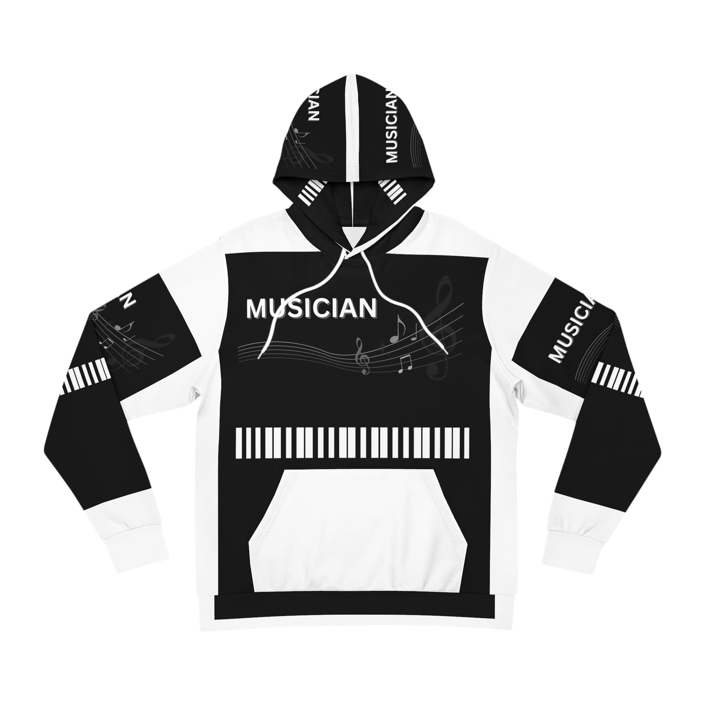 MUSICIAN'S PIANO 2-Tone Unisex Fashion Hoodie