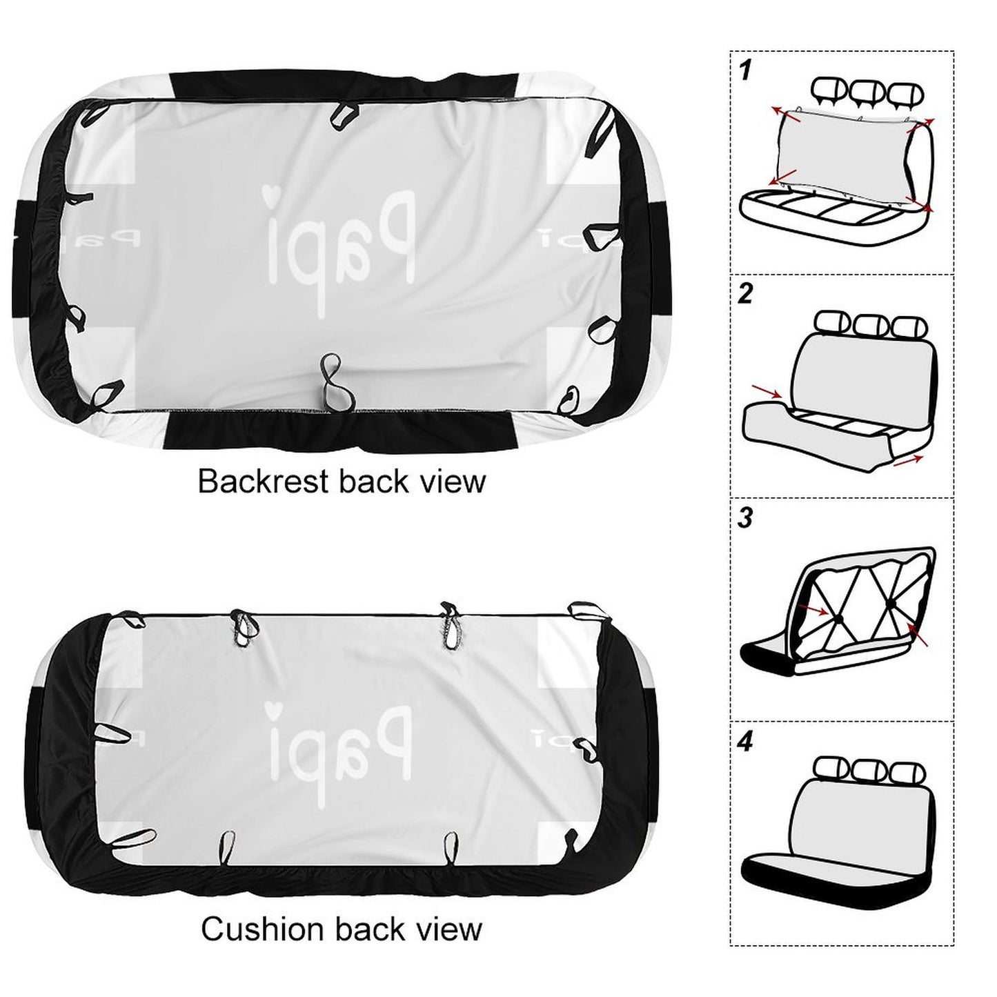 Back Seat Cover for Cars