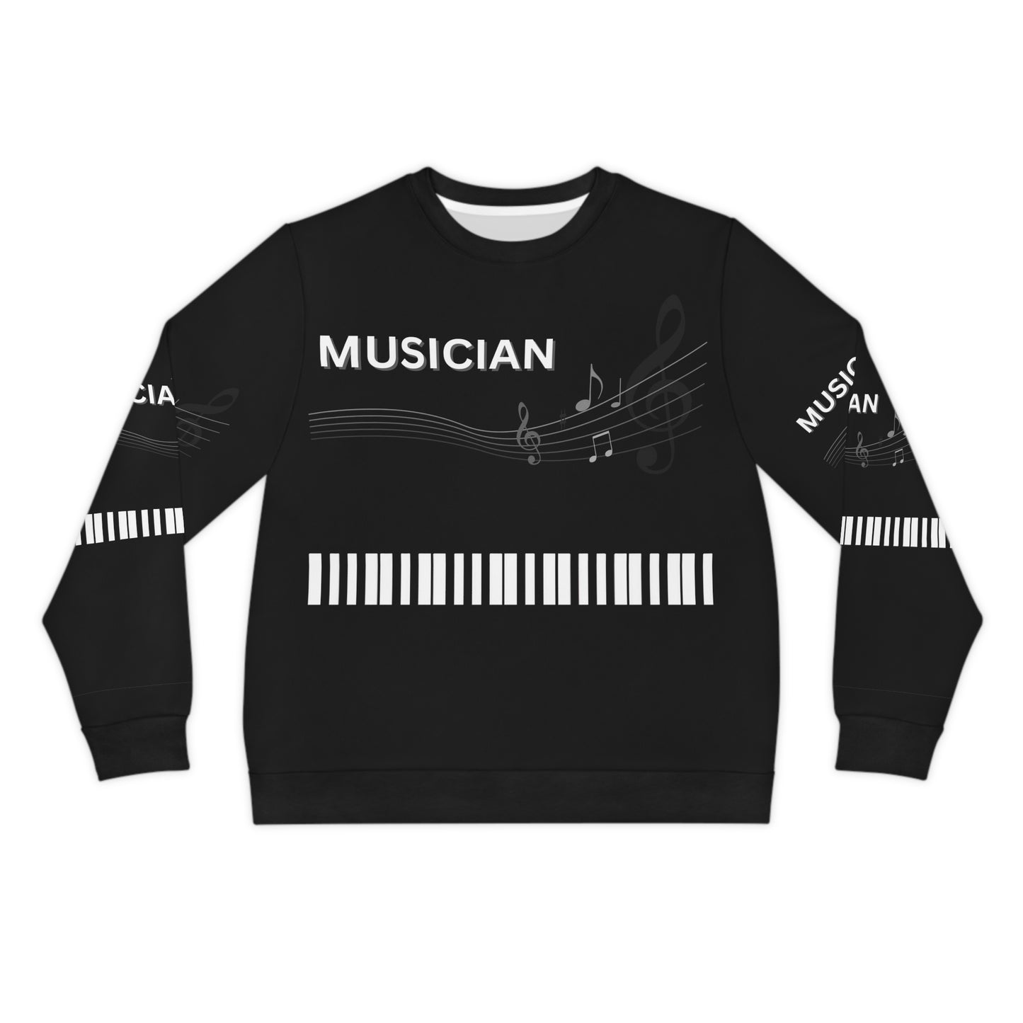 MUSICIAN'S PIANO Unisex Lightweight Sweatshirt