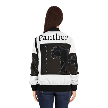 PANTHER STYLE 2 Women's Bomber Jacket-S-2XL