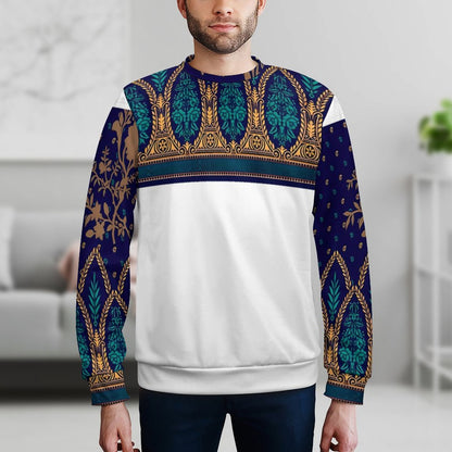 250gsm Round Neck Men's Sweatshirt 4T35 (All-Over Printing)