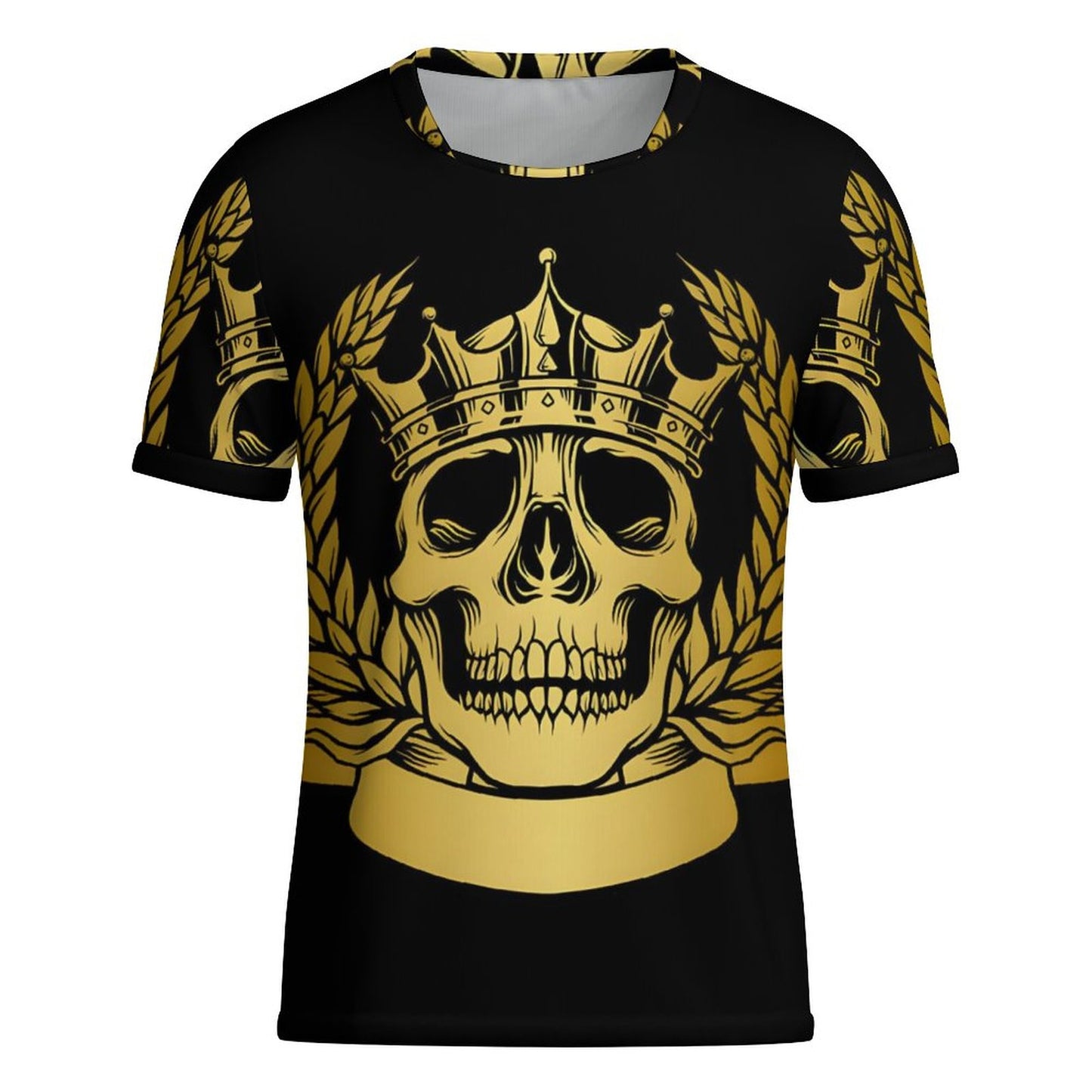 180gsm Men's Ice Silk U-neck Football Jersey(All-Over Printing)