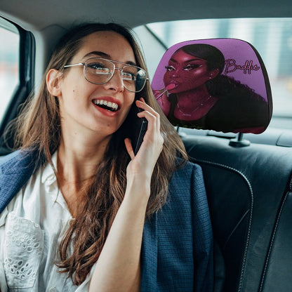 Custom Car Headrest Covers