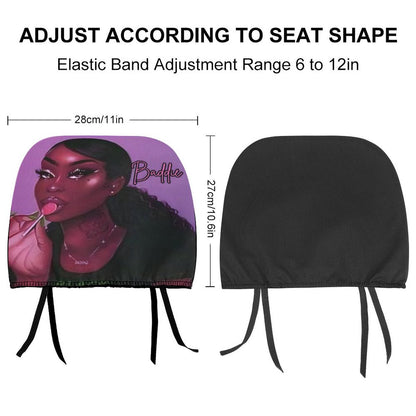 Custom Car Headrest Covers