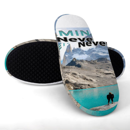 Flannel Men's Cotton Slippers
