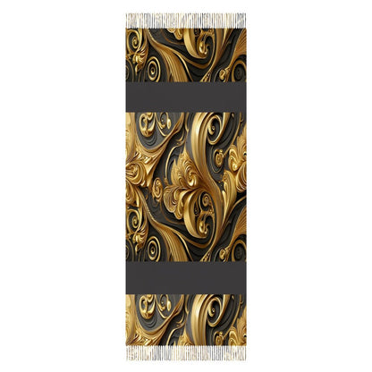 Cashmere-like Tassel Scarf (All-Over Printing)