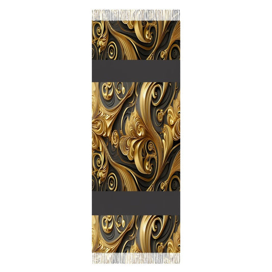 Cashmere-like Tassel Scarf (All-Over Printing)