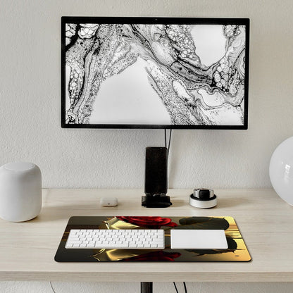Large Desk Pad Protector with Stitched Edges-12x24 in/ 30x60cm