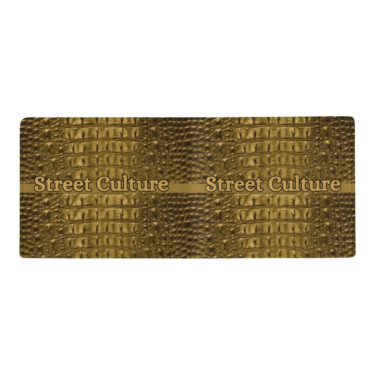 STREET CULTURE Alligator Leather Card Holder Wallet