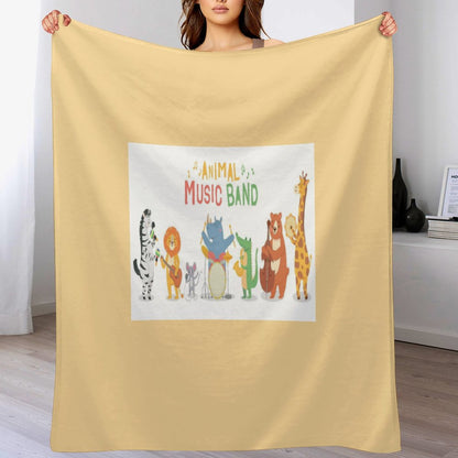 250gsm Flannel Throw Blanket-60"x80"