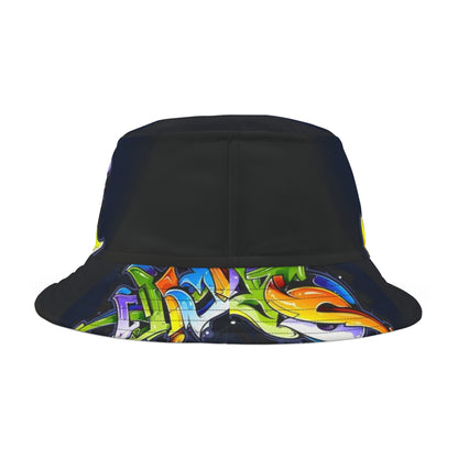 COLORFUL GRAFFITI Bucket Hat (small or large)