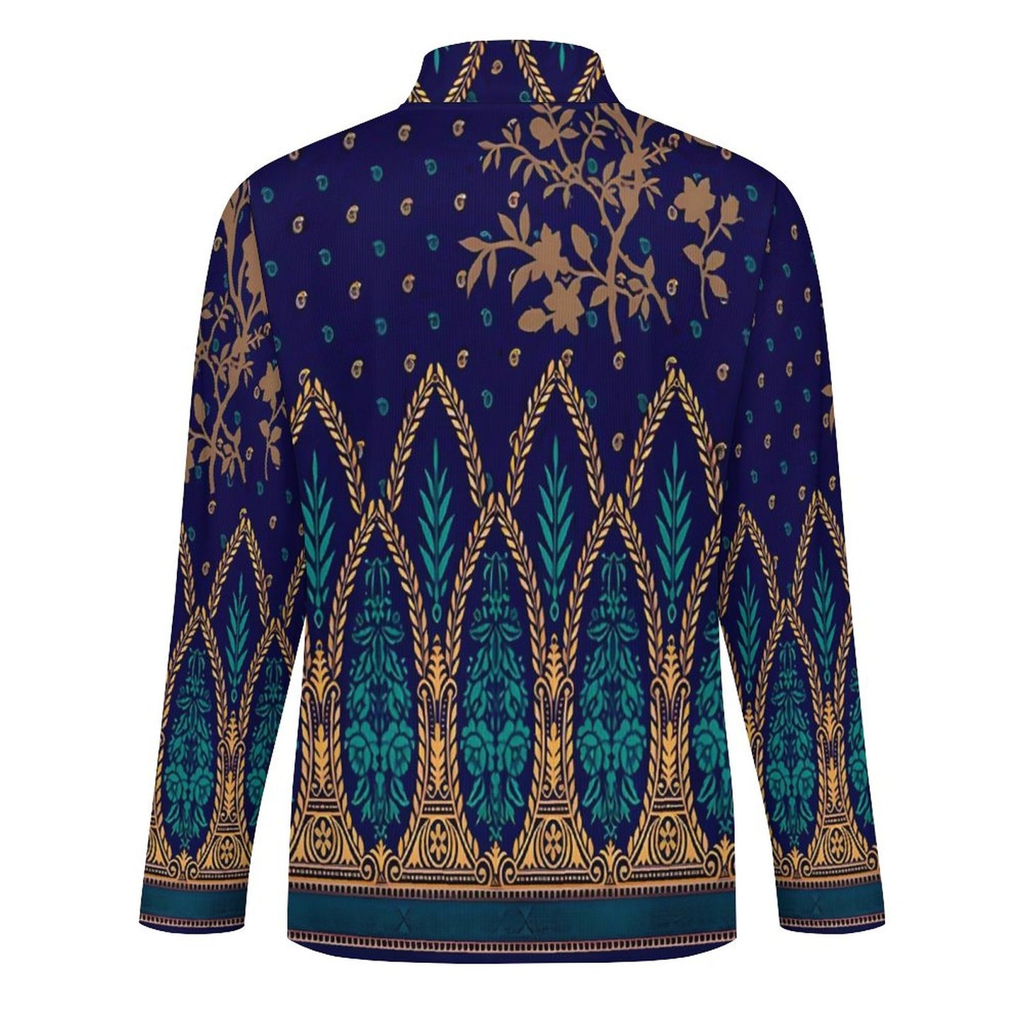 300gsm Men's Polo Sweatshirt LM111 (All-Over Printing)