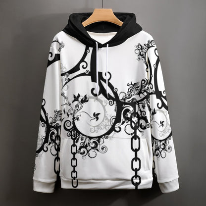 230gsm Men's Cool Hoodie with Double-layer Cap (All-Over Printing)
