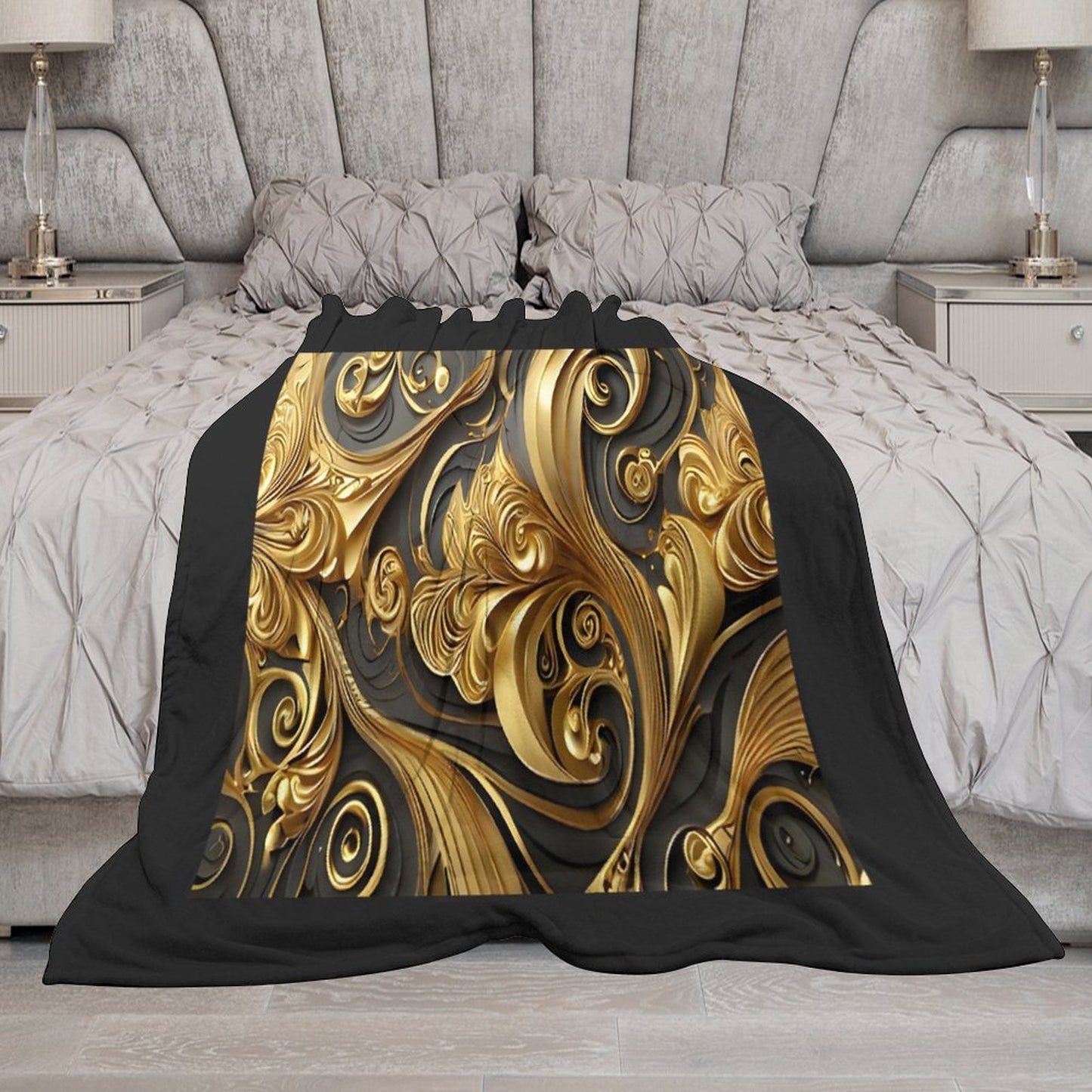 280gsm Flannel Blanket (One-sided Printing)-50"×60"