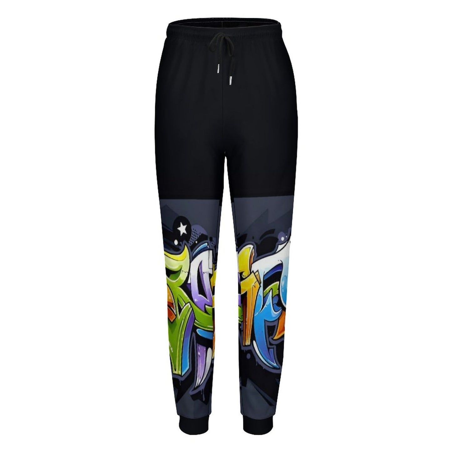 COLORFUL GRAFFITI Women's Jogger Sweatpants-SMALL-3XL