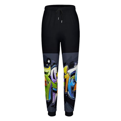 COLORFUL GRAFFITI Women's Jogger Sweatpants-SMALL-3XL