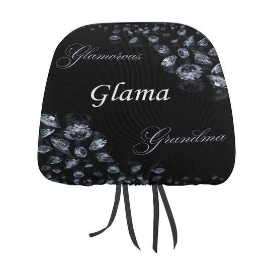 Custom Car Headrest Covers-GLAMA