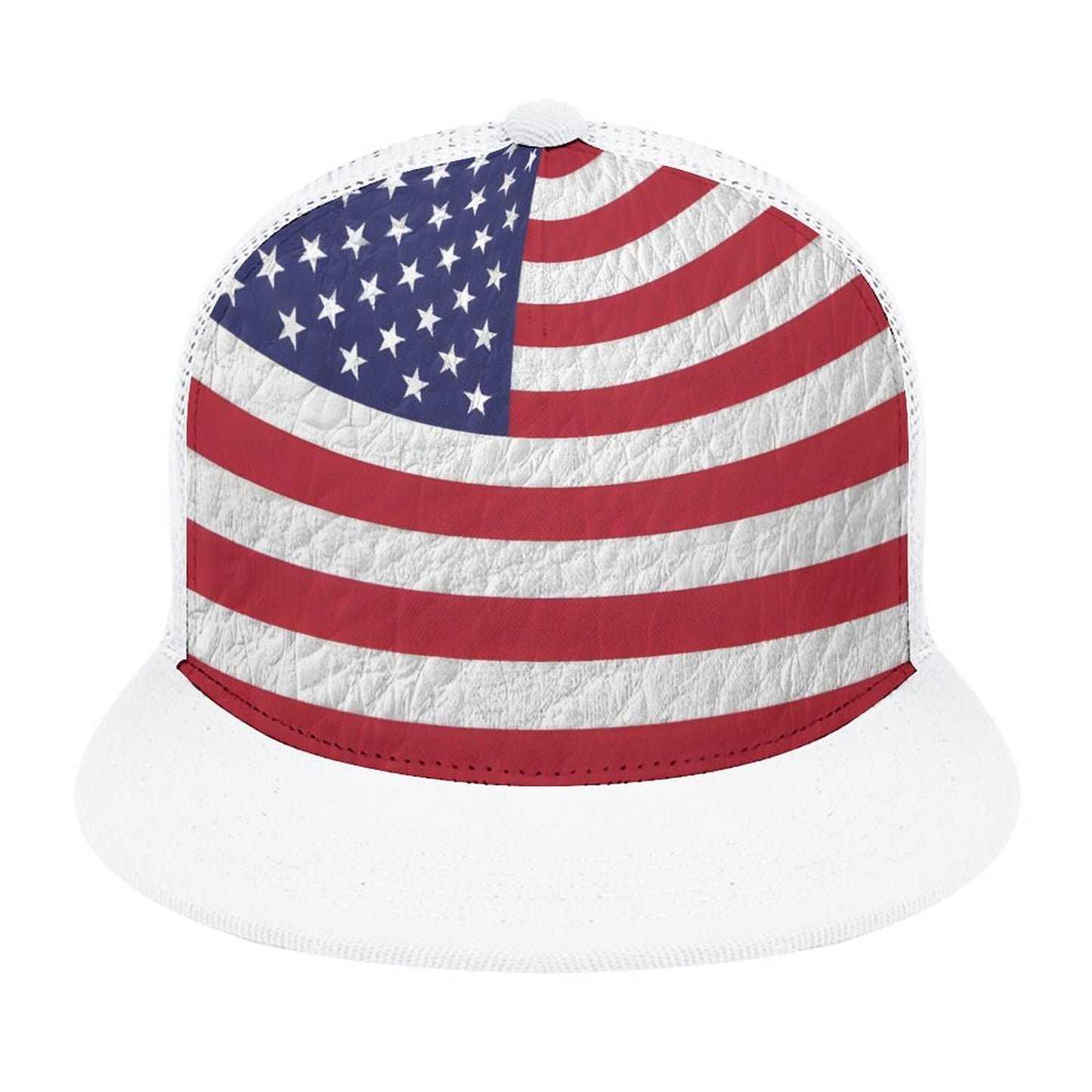 AMERICA Flat Brim Trucker Hat