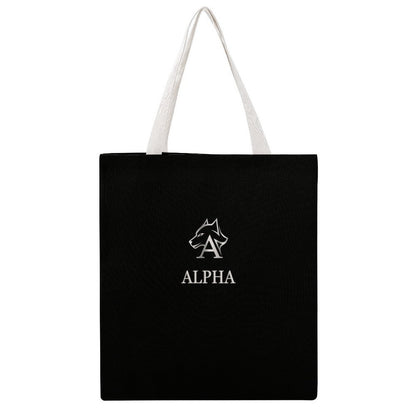 Martin Canvas Tote Handbag with Dual-sided Printing