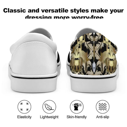 Unisex Slip On Shoes(All-Over Printing)